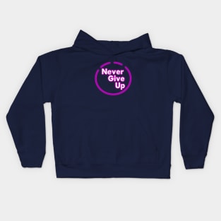 Quote neon light Kids Hoodie